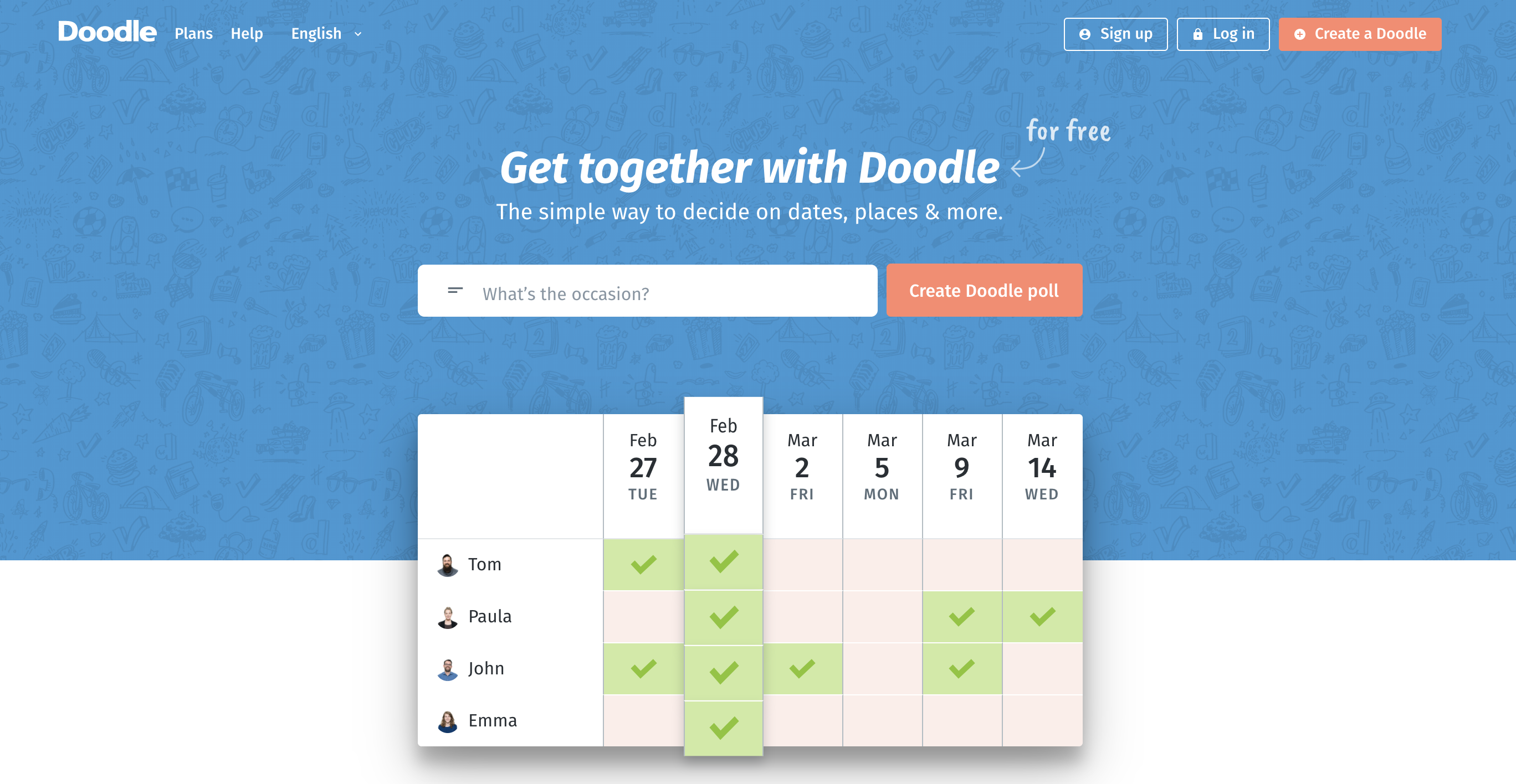 How to Schedule Meetings with Doodle